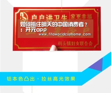 如何抓住明天的中国消费者?:开元app(图1) 开元app